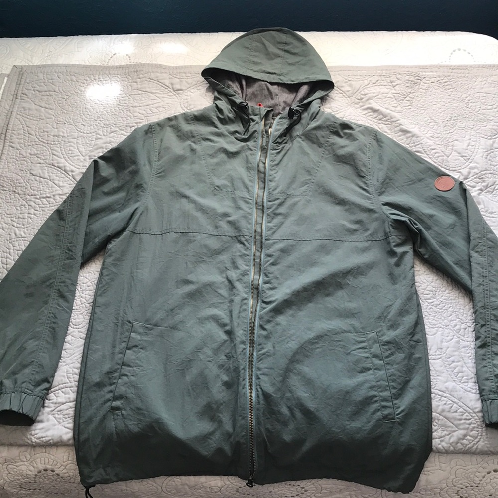 Teal colored O’Neill jacket